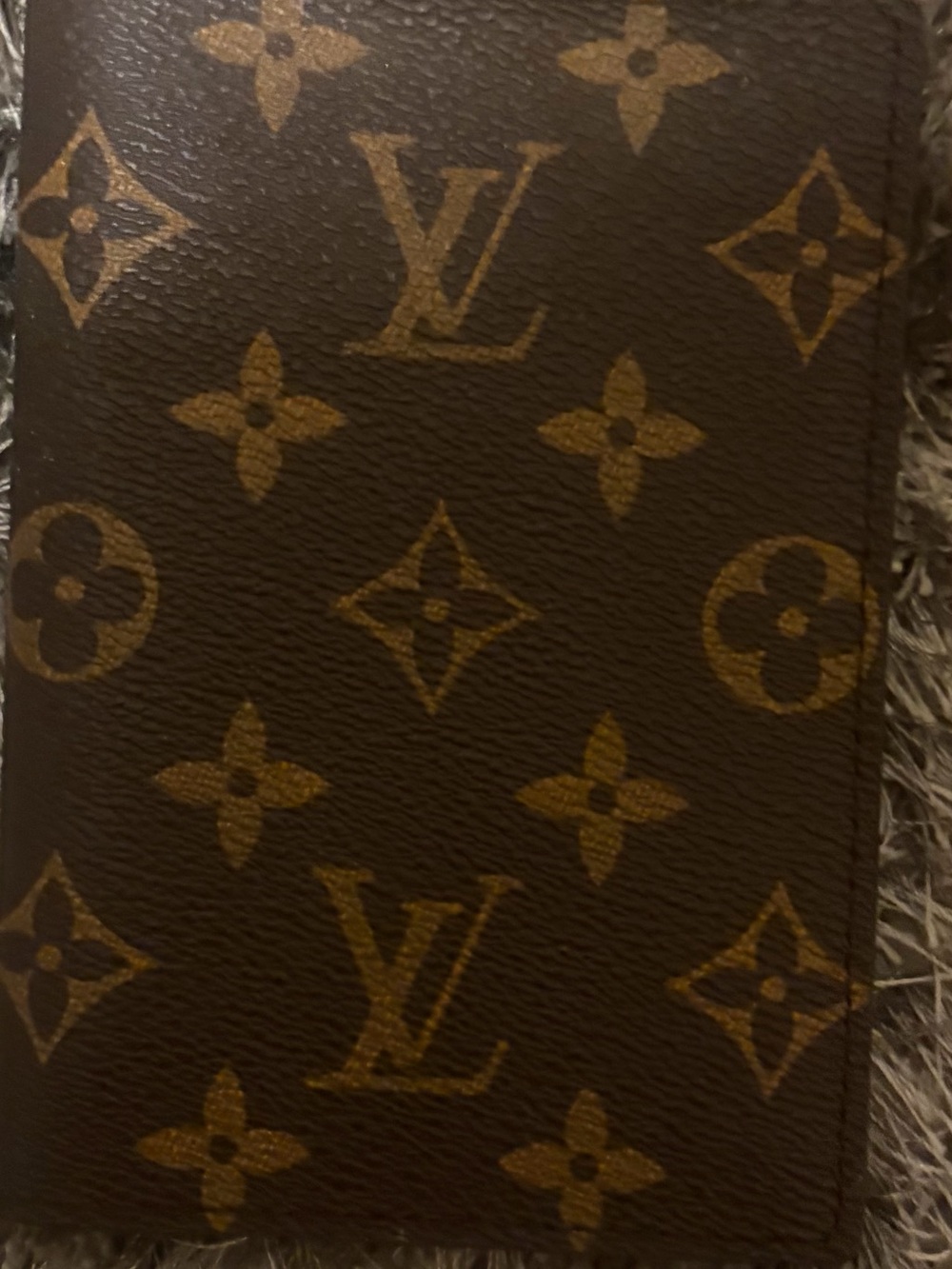 Louis Vuitton passport holder